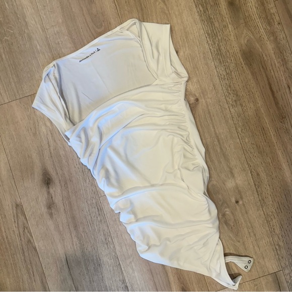 Abercrombie & Fitch White bodysuit - Picture 3 of 5